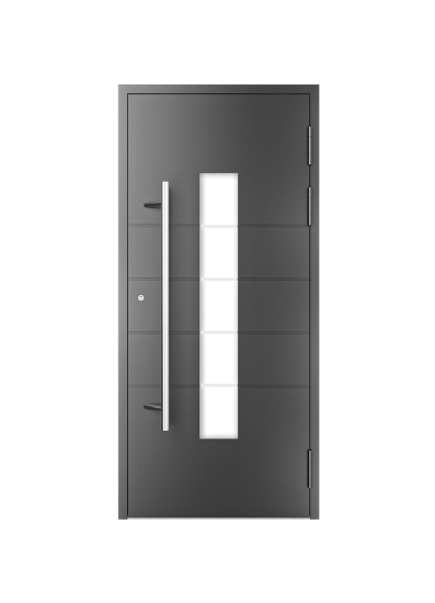 Haustür schwarz